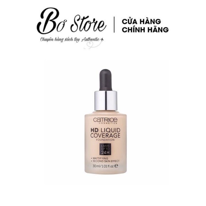 [NỘI ĐỊA ĐỨC] Kem Nền Catrice HD Liquid Coverage 30ml