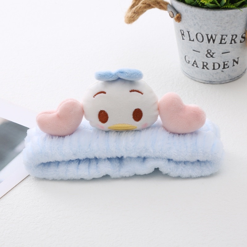 Băng đô cài tóc tiện lợi khi rửa mặt, trang điểm, tẩy trang siêu dễ thương