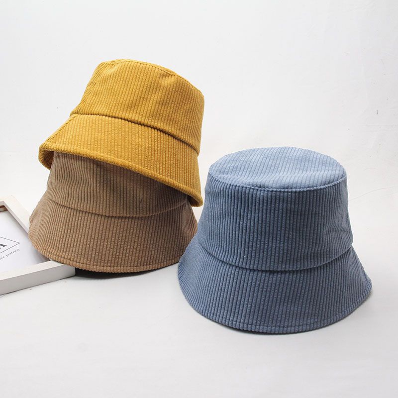 Mũ Bucket Nhung Tăm Sợi Nhỏ Mới