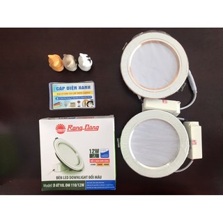 Đèn Led Âm Trần - Siêu Mỏng - Đổi màu - Rạng Đông Kích Thước Khoét 110mm AT10L- PT05L - Pt04 ĐM 110/9w 110/12w