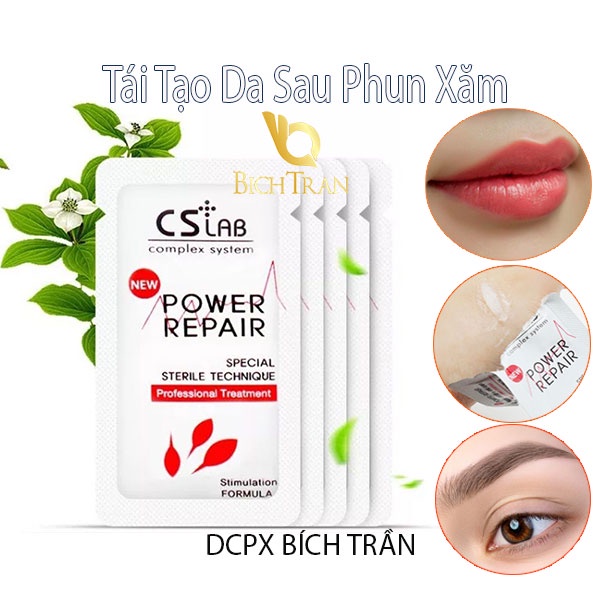 Dưỡng sau xăm CS Hàn Quốc Chính Hãng - 1 HỘP 100 GÓI
