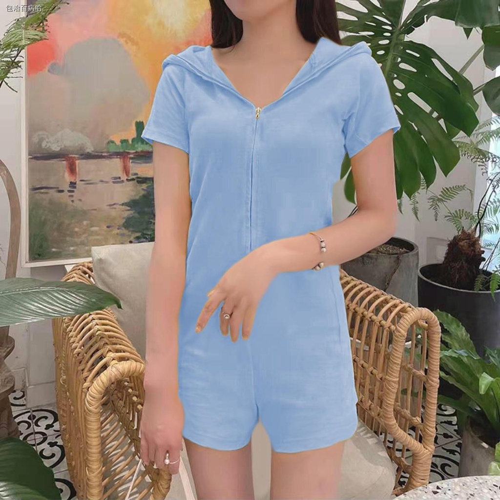 Jumpsuit Ống Rộng Phong Cách Hàn Quốc