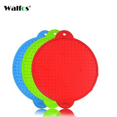 Nắp đậy chảo WALFOS bằng chất liệu silicon 4 màu sắc tùy chọn