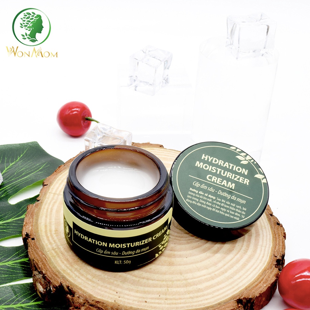 Kem ngăn ngừa mụn 50g  WONMOM 50g - An toàn cho mẹ bầu và sau sinh - Cấp ẩm sâu -Chính hãng