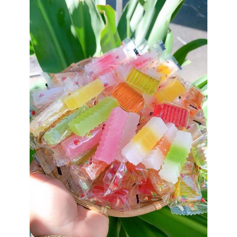 Mứt rau câu mix 3 loại Kim Vân 1kg