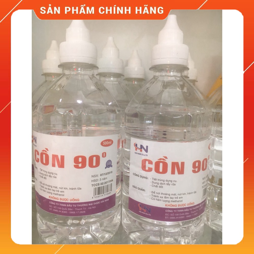 CỒN 90 ĐỘ SÁT KHUẨN 500ML