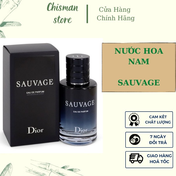 Nước hoa nam Savage EDP 100ml- Dầu thơm nam tính cuốn hút, đẳng cấp phái mạnh- Chisman