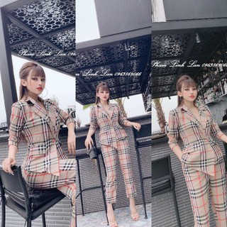 Đầm Caro phom suông đuôi cá 😊