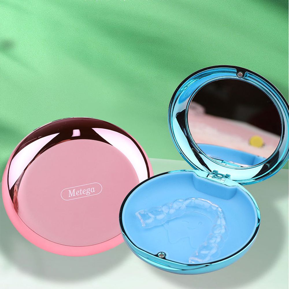 [Hàng mới về] Hộp đựng niềng răng răng giả chăm sóc răng miệng nhiều màu sắc tùy chọn tiện lợi