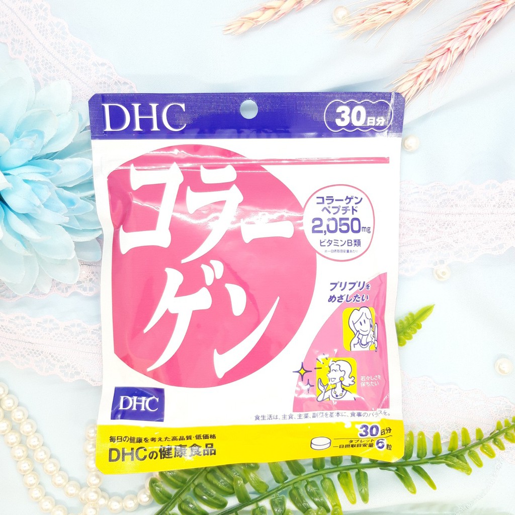 Viên uống bổ xung Collagen làm đẹp da của DHC (30 ngày), thực phẩm bảo vệ sức khỏe DHC Collagen 30 Ngày (180 Viên)
