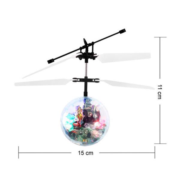 Quả cầu bay đồ chơi có đèn LED cho bé