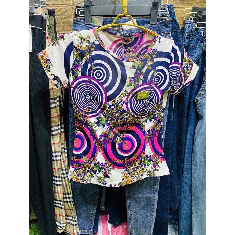 Áo thun lạnh 3D hình phối