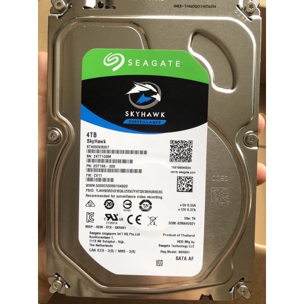 Ổ cứng Seagate Skyhawk 4Tb-BẢO HÀNH 24 THÁNG