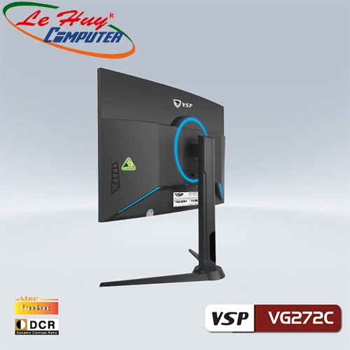 Màn hình máy tính cong VSP VG272C 27inch FullHD 165Hz Có Loa