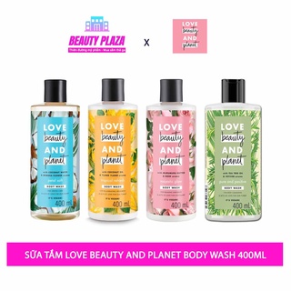 Sữa tắm love beauty and planet body wash 400ml