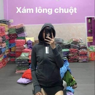 Sale khoác xám lông chuột size 65_75kg