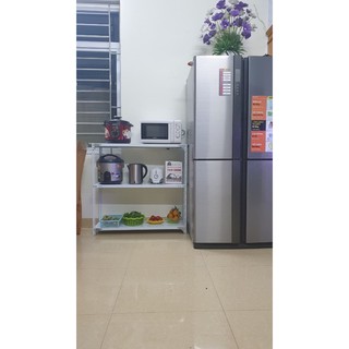 kệ sắt v lỗ 3 tầng dài 120 rộng 30 cao 120