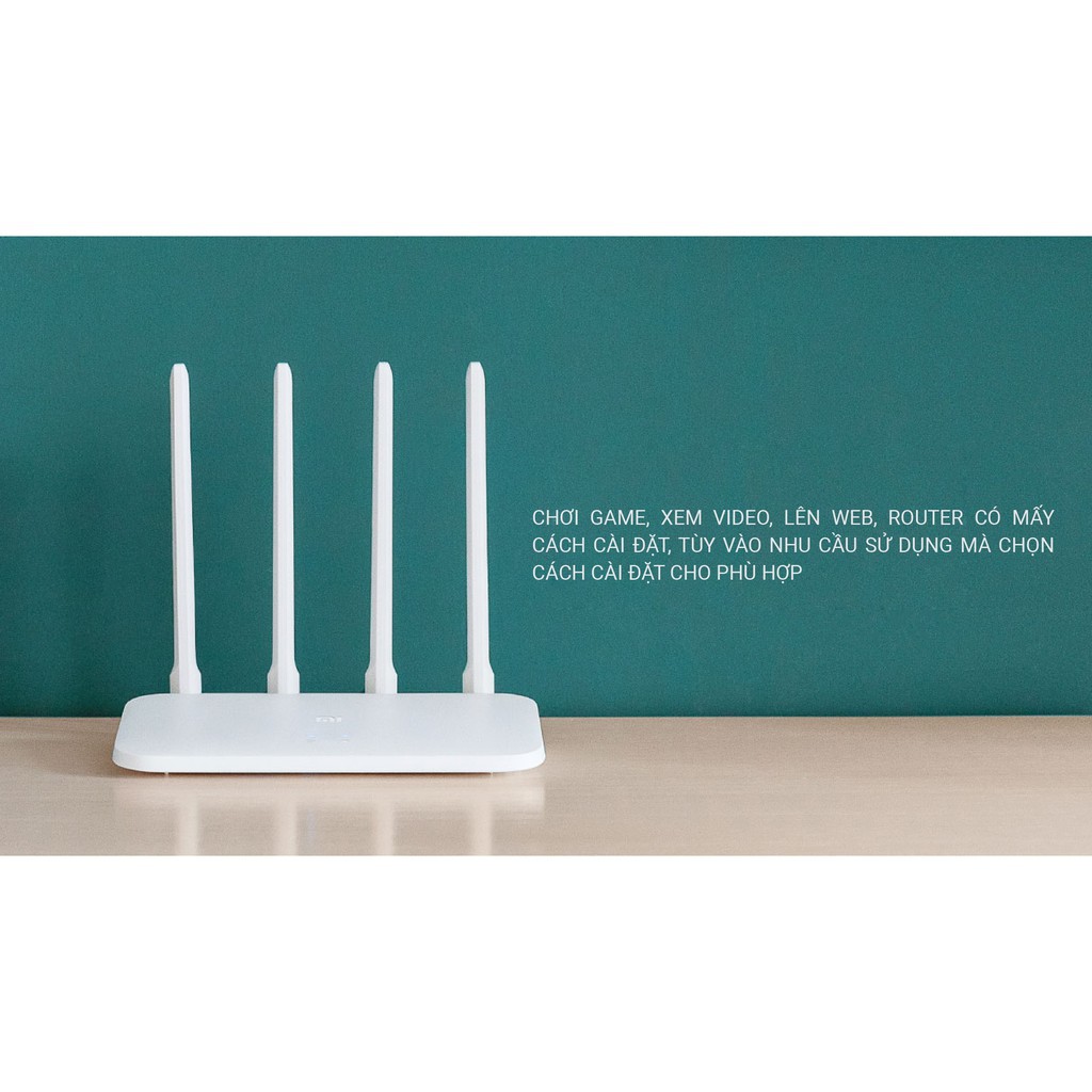 Bộ Phát Sóng Wifi Tốc Độ Cao Xiaomi Mi Router 4C Bản Quốc Tế - Hàng Chính Hãng | BigBuy360 - bigbuy360.vn