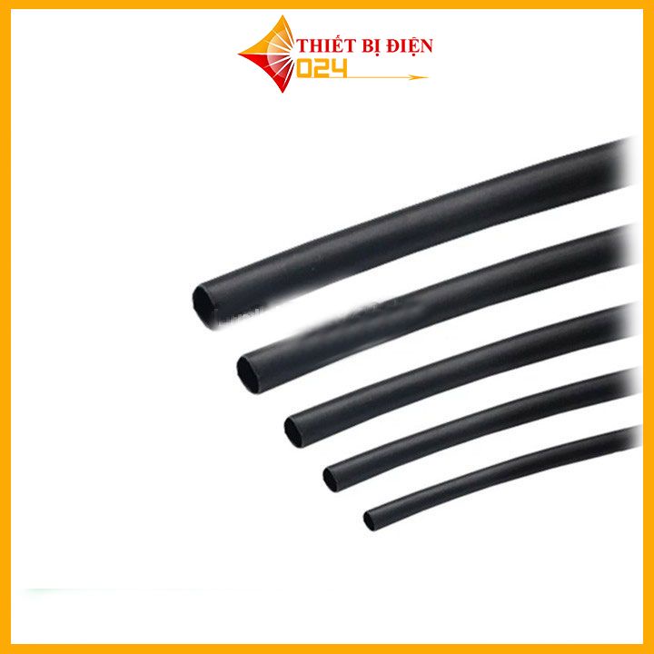 Combo gen co nhiệt, cách điện 2/4/6/8/10mm 5 sợi 1m
