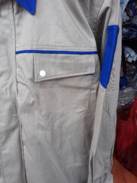 Quần áo bảo hộ lao động cho kĩ sư phối màu loại đẹp