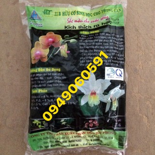 Phân bón tan chậm túi lưới kích thích ra hoa cho phong lan