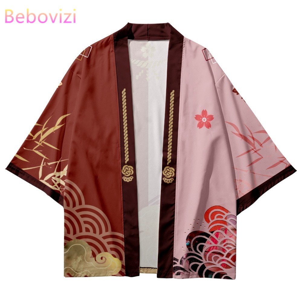 Haori Áo Sơ Mi Quần Áo Nam Nữ Nhật Bản Cardigan Yukata Cosplay