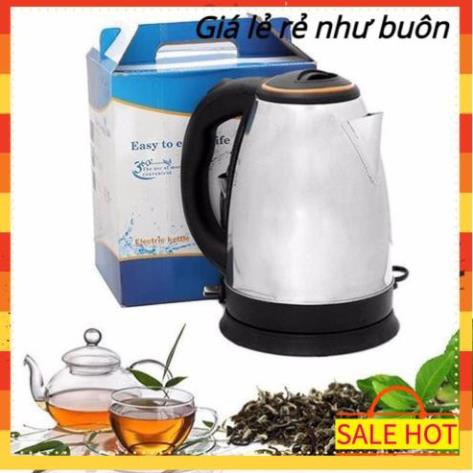 Ấm siêu tốc chất liệu inox dung tích 1.8L Electric Kettle