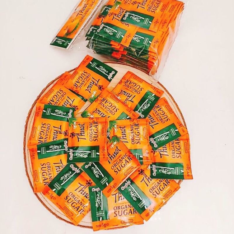 Đường thốt nốt hữu cơ gói nhỏ 5gr tiện lợi