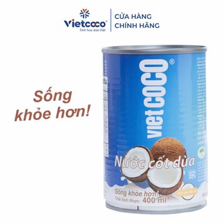 Nước cốt dừa đóng lon 400ml - 22%