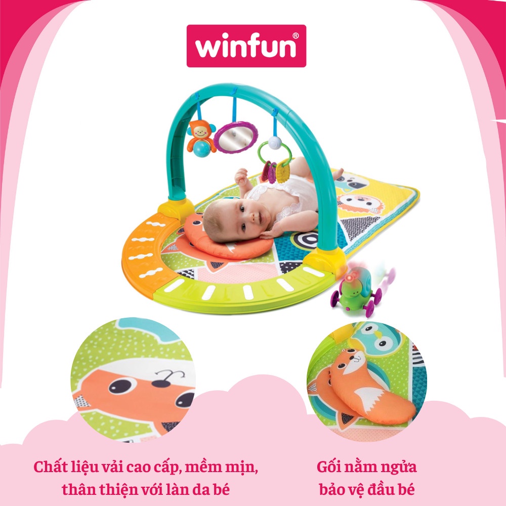 Thảm nằm chơi cho bé tập với - tập bò - B KIDS 4897 - Infantino