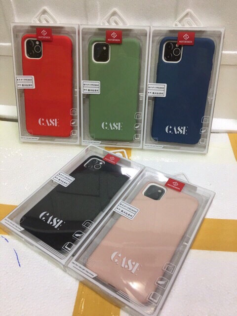 Ốp màu chống bẩn KT Design cho iPhone11-6.1/iPhone11 Pro-5.8/iPhone11 ProMax-6.5