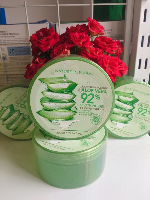 Gel dưỡng ẩm nha đam lô hội - ALOE VERA 92%