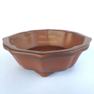 Chậu bonsai mã BSK-05 Gốm Bát Tràng cao cấp giá sỉ