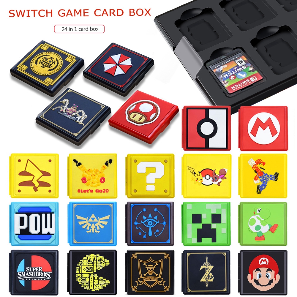 Hộp đựng thẻ Game Nintendo nhiều kiểu dáng và màu sắc tùy chọn