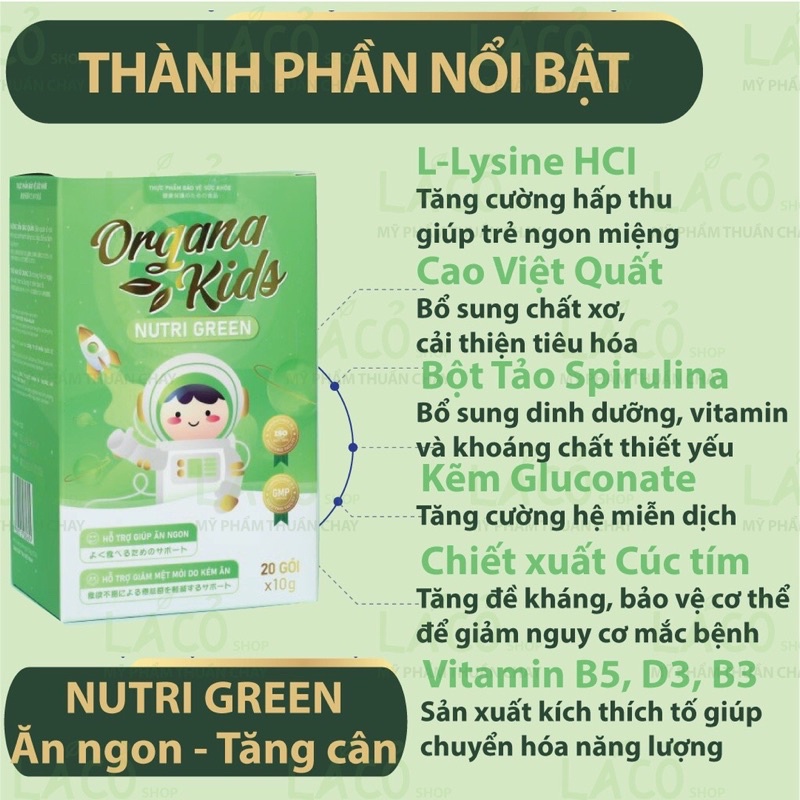 Thạch Dinh Dưỡng Giúp Bé Ăn Ngon ORGANA KIDS