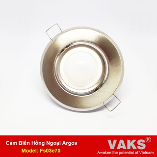 Công tắc cảm biến hồng ngoại Argos FS03e70 - 220V AC (dạng mắt ếch, lắp âm trần)