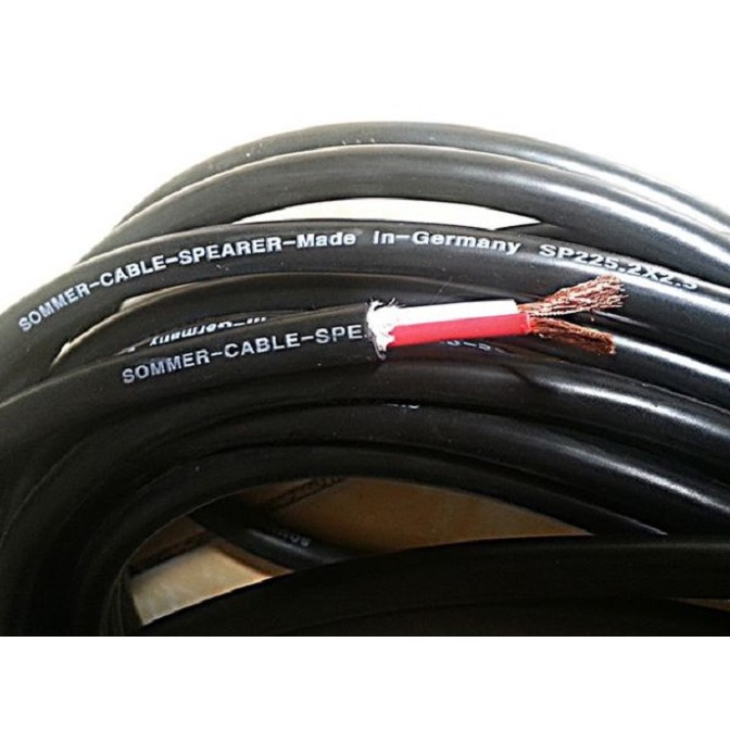 Dây loa Sommer 2 lõi SP225 2.5mm, OFC, 18AWG 16 Mét