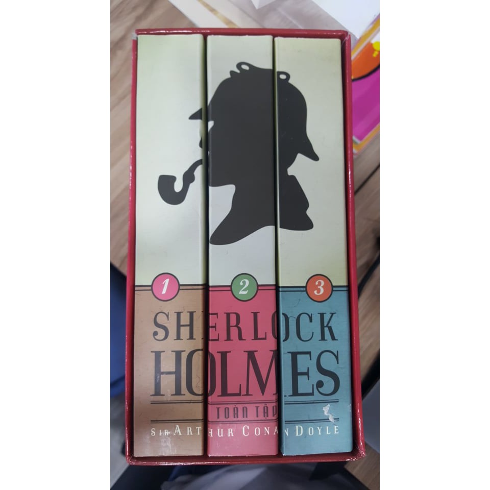 Sách - Trọn Bộ 3 Tập Sherlock Holmes Toàn Tập - 8936067599312 Tặng Kèm Sổ Tay