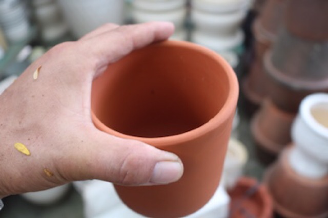 Chậu Đất Nung trồng cây