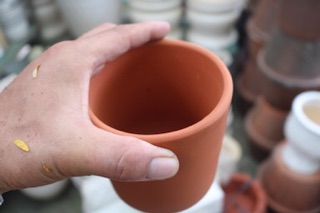 Chậu Đất Nung trồng cây
