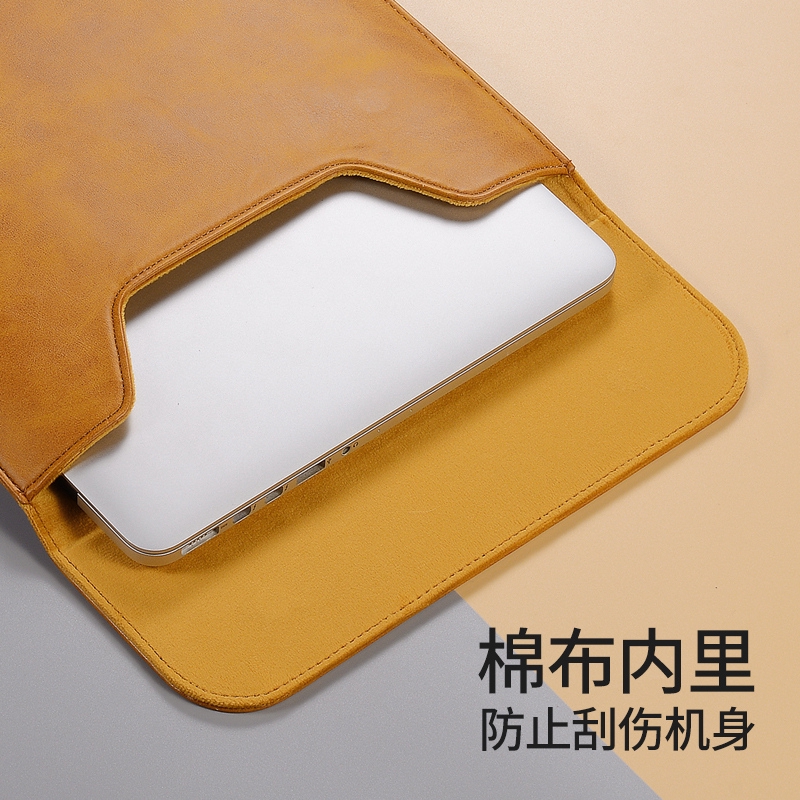 Túi da bò đựng laptop 11.6/12/13.3/14/15.6 inch phong cách doanh nhân | BigBuy360 - bigbuy360.vn