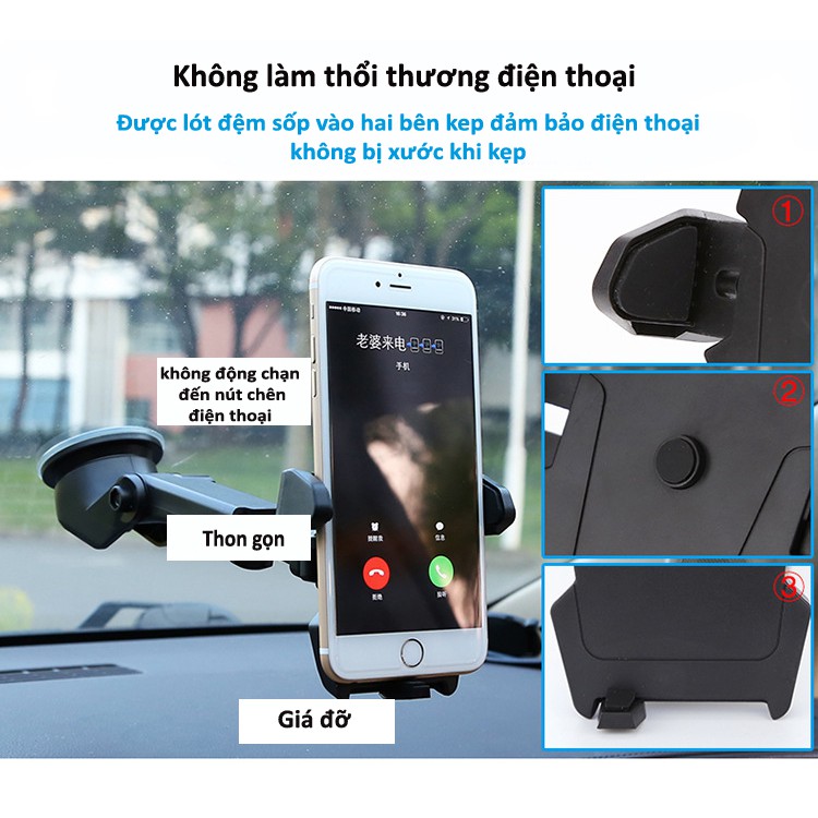 Giá đỡ điện thoại xoay 360 mẫu 2