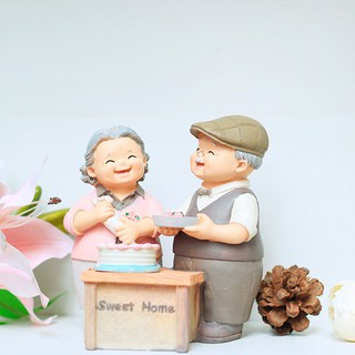 Tượng ông bà - làm bánh