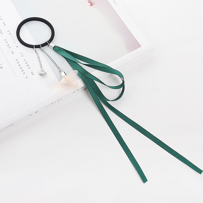 7 mẫu - Buộc tóc hoa rơi cổ trang Hàn quốc cột tóc tiểu thư công chúa đáng yêu cực xinh
