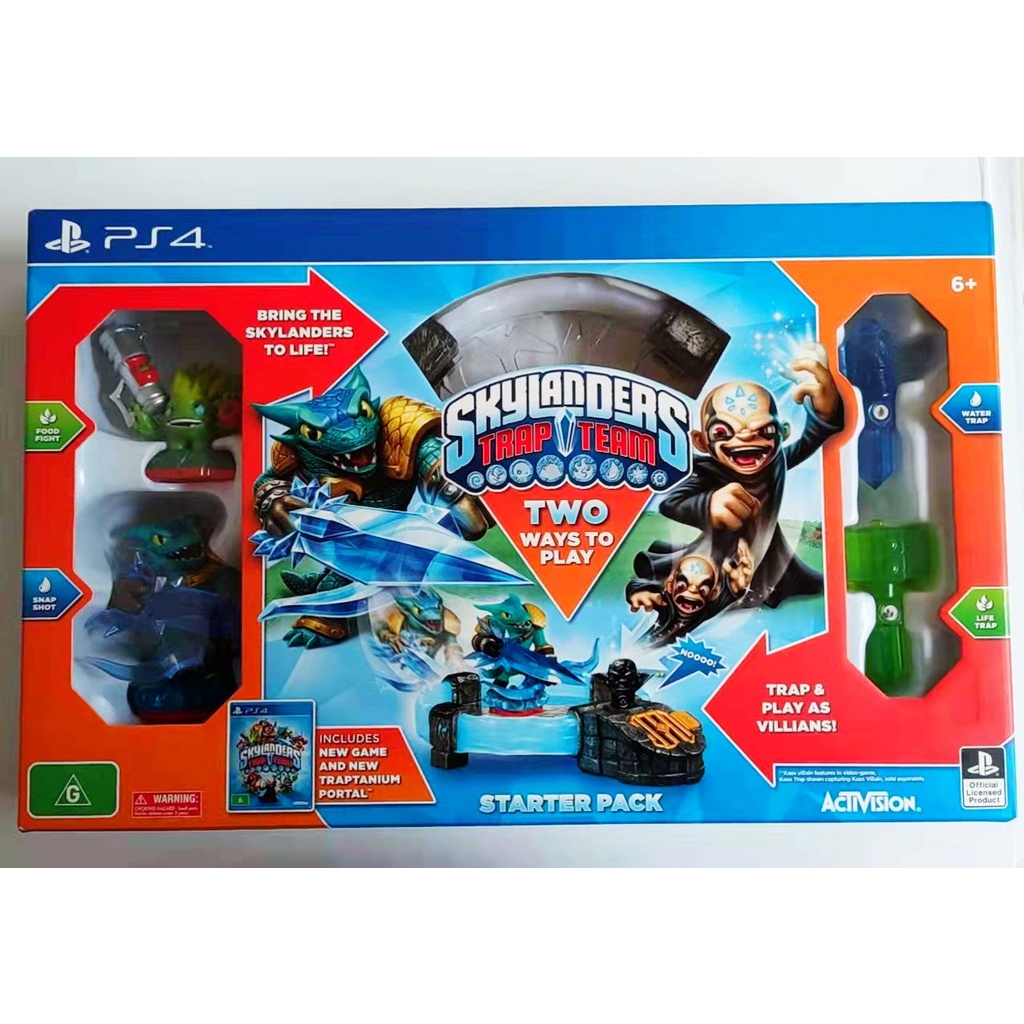 Trò chơi PS4 Skylanders Trap Team Starter Pack