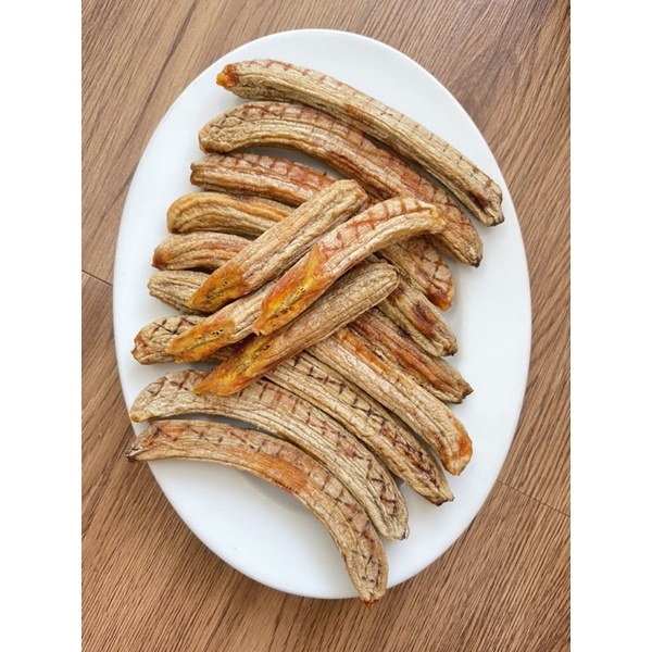 Chuối Sấy Dẻo THƠM Nguyên chất 100% 300g Không chất Bảo Quản