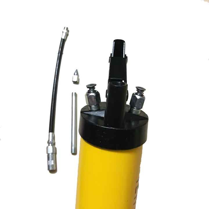 Tay Bơm Mỡ, Súng Bơm Mỡ YETI Cao Cấp 600cc Hàng Chuẩn