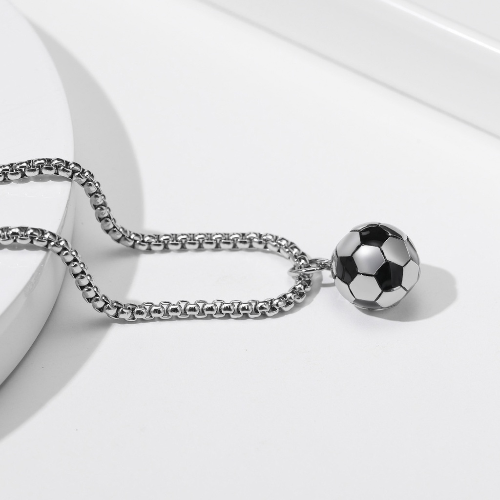 Vòng cổ Mạ Vàng 18K Mặt Hình Quả Bóng Thời Trang