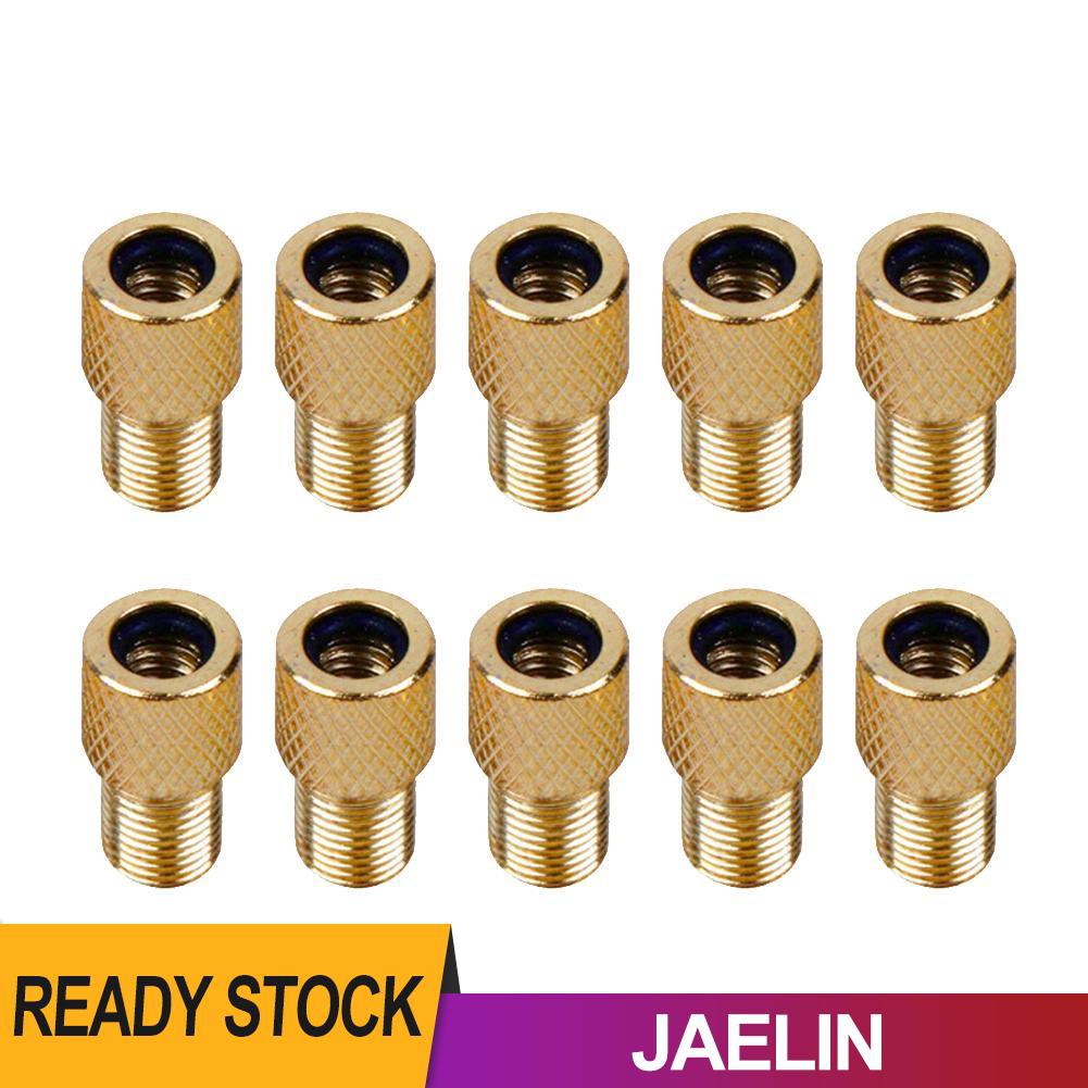 Set 10 Đầu Chuyển Đổi Van Presta Sang Schrader Chuyên Dụng Cho Xe Đạp