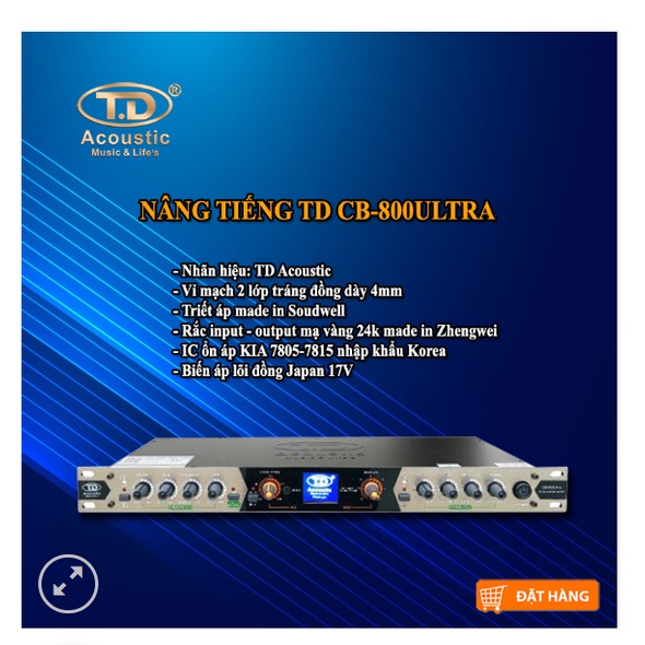 Nâng Tiếng Cb 800 Ultra Chính Hãng,Nâng Tiếng Giá Rẻ Treble Bén Tăng Bass,Lời Sáng Rõ Âm Thanh Cực Chất,Chống Hú Rít